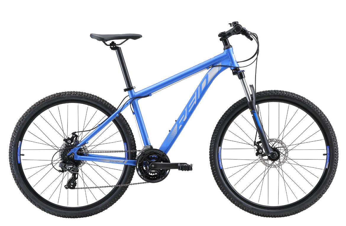 MTB Pro Disc Mountain Bike Blue Bikes Reid