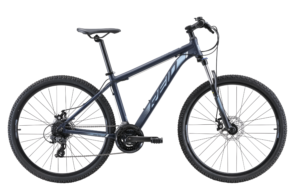 MTB Pro Disc Mountain Bike Charcoal Bikes Reid