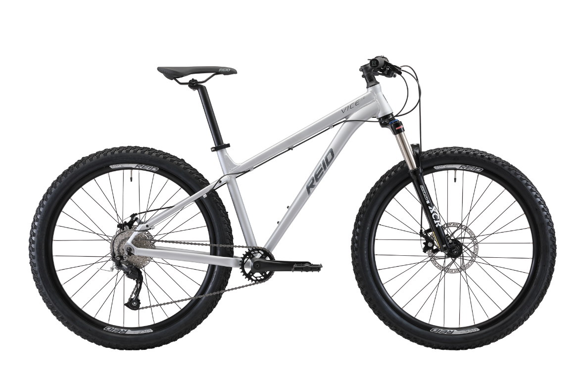 Vice 1.0 Mountain Bike MY21 Silver Bikes Reid