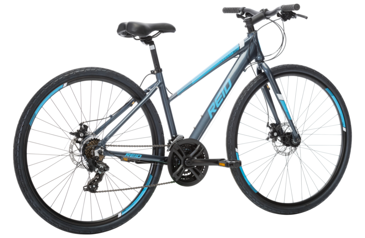 Transit Disc WSD Commuter Bike Charcoal Bikes Reid