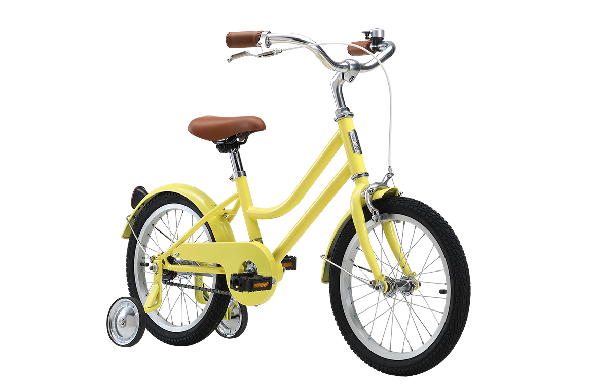 Girls Classic 16" Kids Bike Lemon Bikes Reid