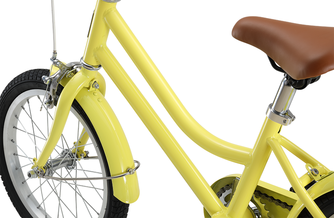 Girls Classic 16" Kids Bike Lemon Bikes Reid