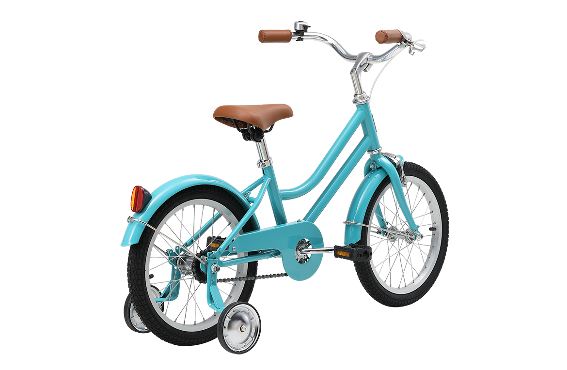 Girls Classic 16" Kids Bike Turquoise Bikes Reid
