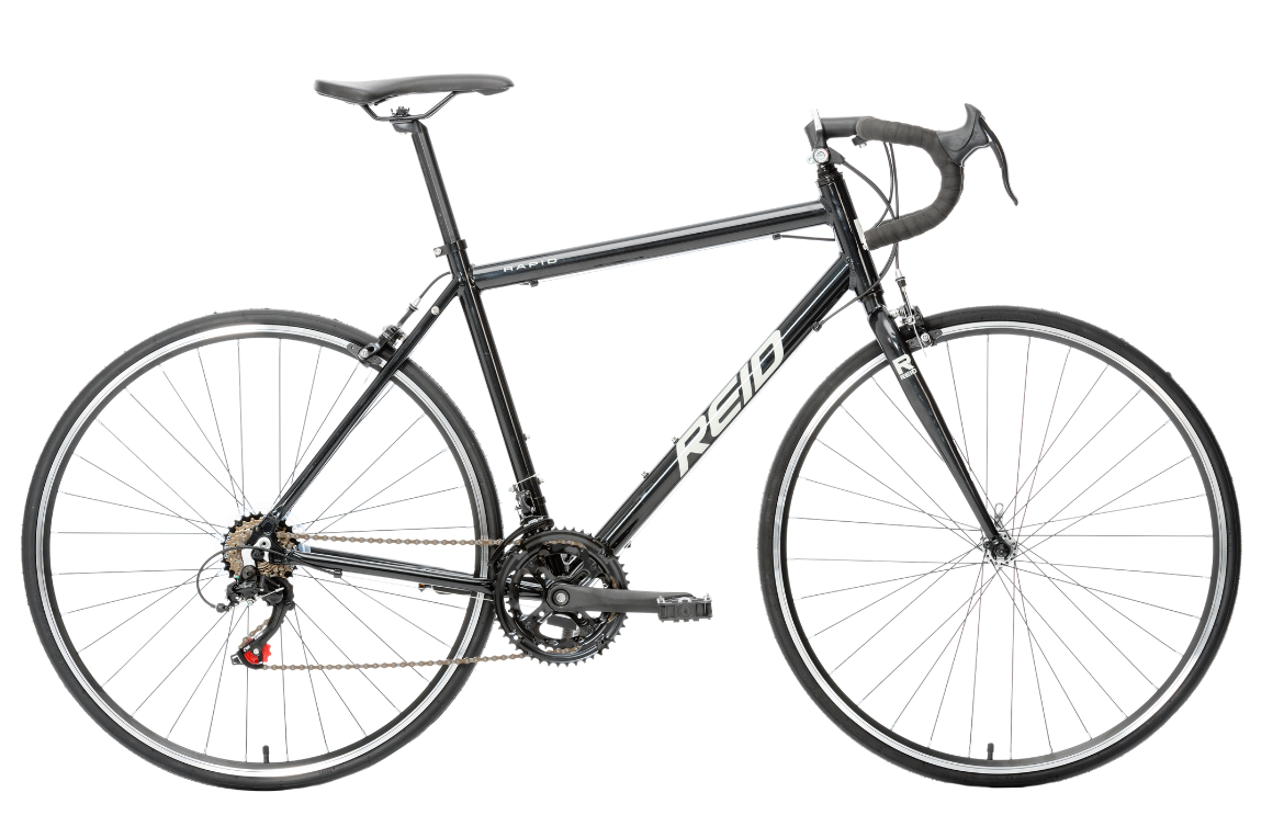 Rapid Drop Bar Road Bike Black