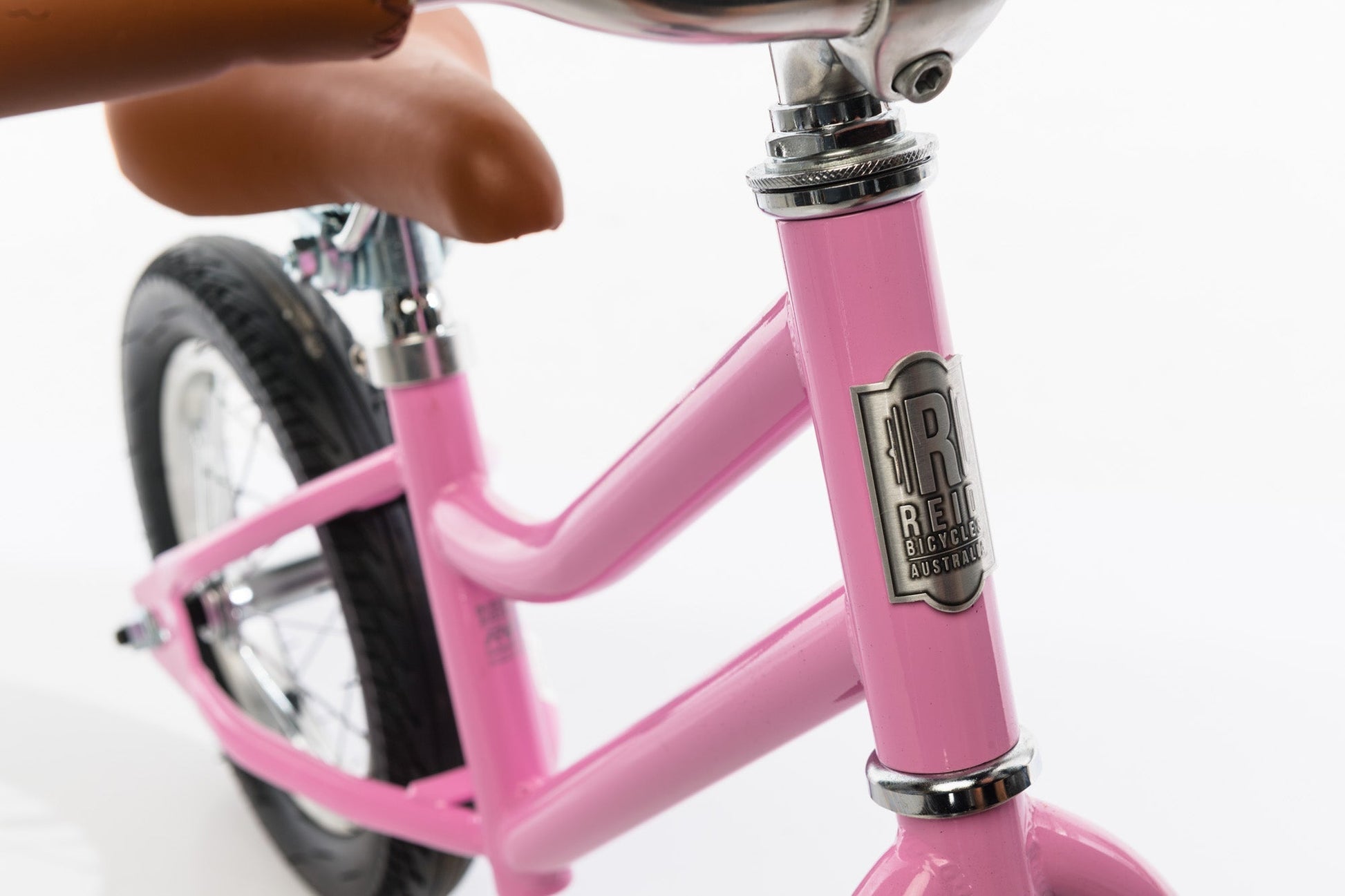 Girls Vintage Balance Kids Bike Pink Bikes Reid