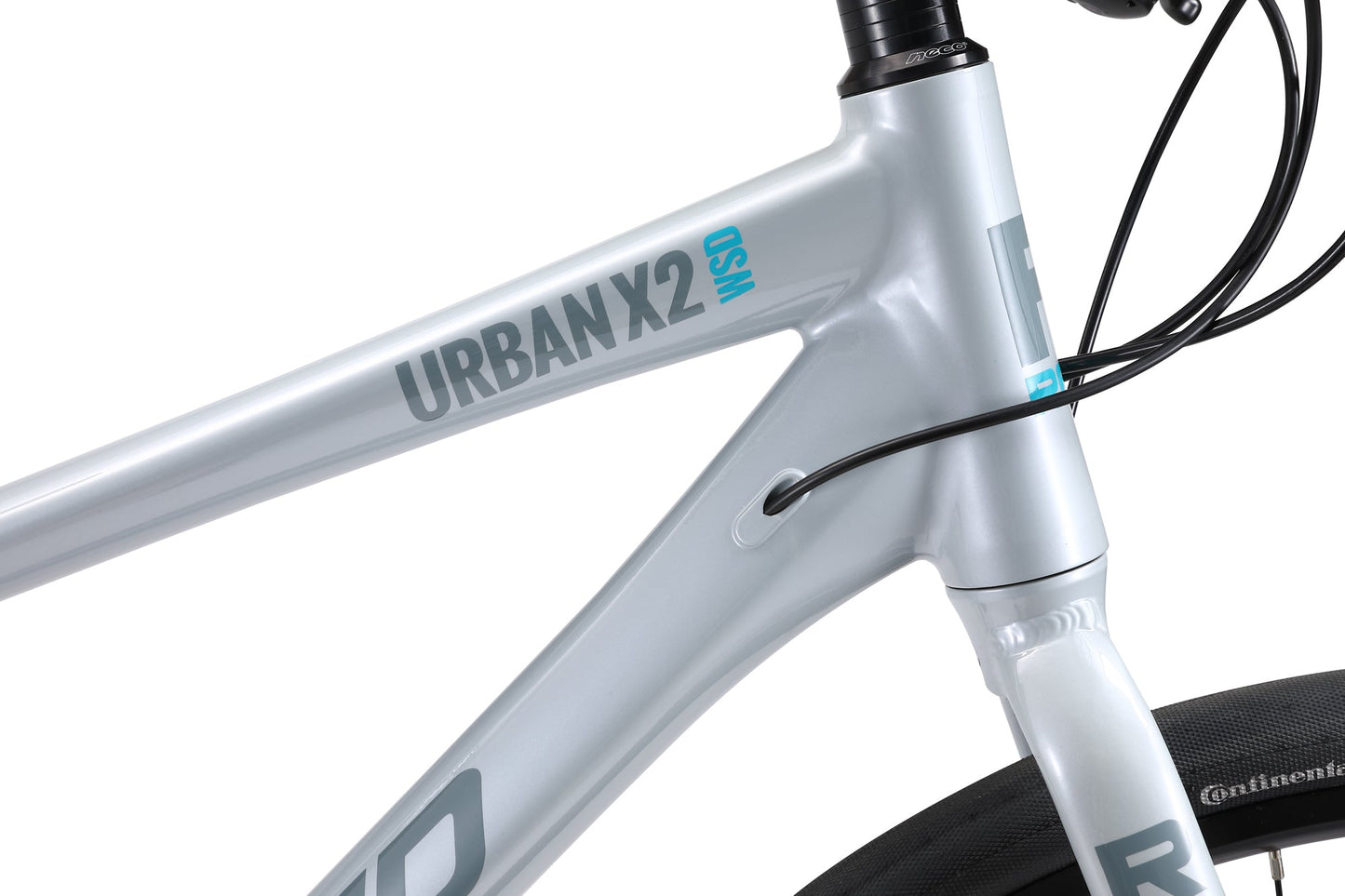 Urban X2 WSD Commuter Bike Silver Bikes Reid
