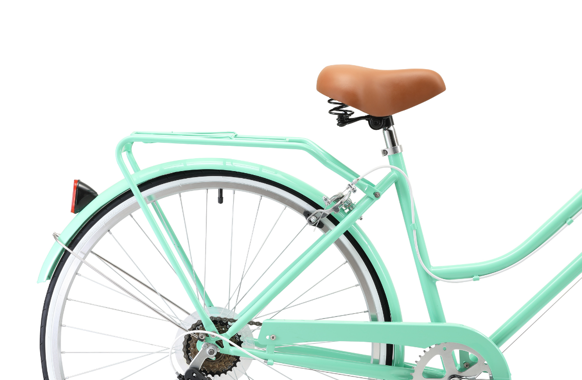 Ladies Classic 7-Speed Vintage Bike Mint Green Bikes Reid