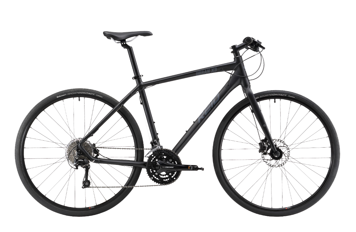 Urban X3 Commuter Bike Black