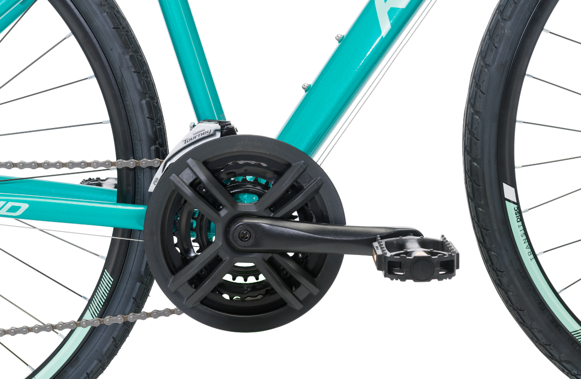 Transit Disc WSD Commuter Bike Teal Bikes Reid