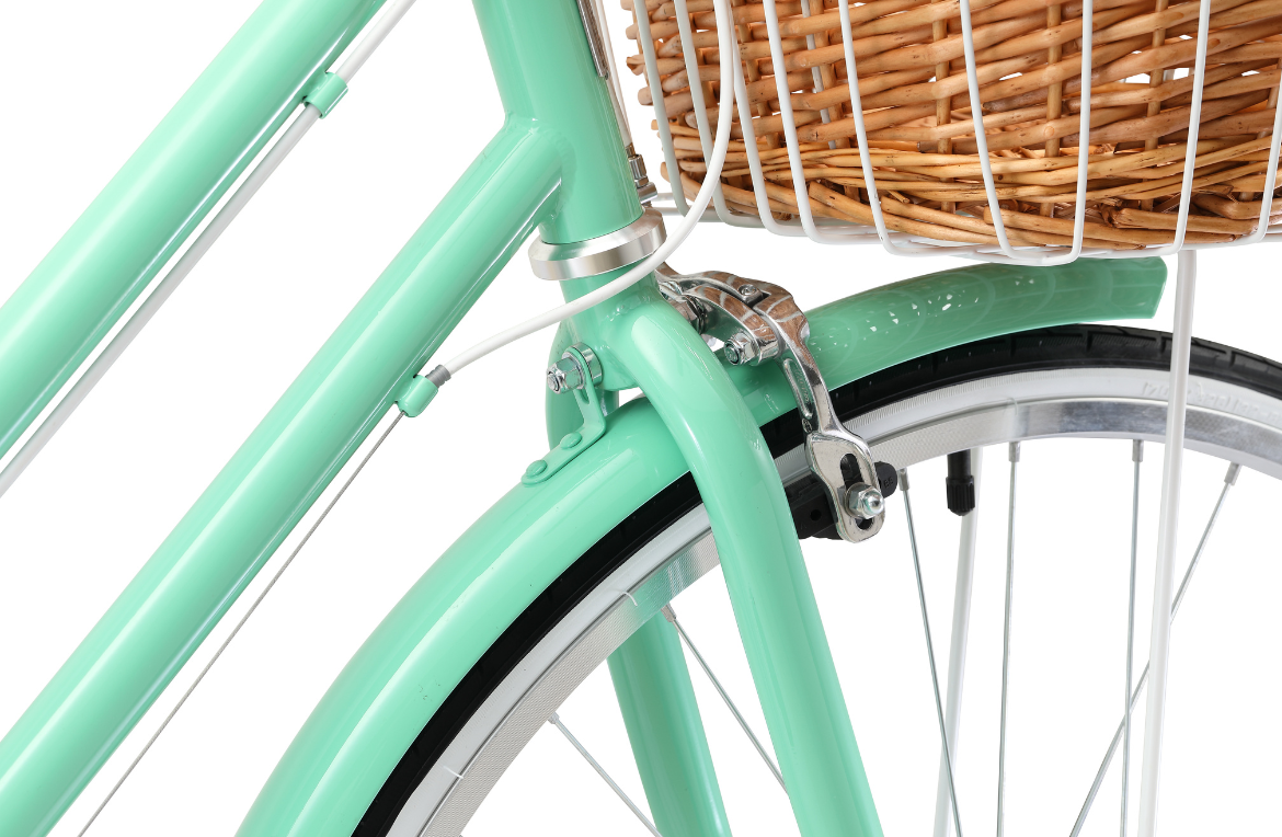 Ladies Classic 7-Speed Vintage Bike Mint Green Bikes Reid