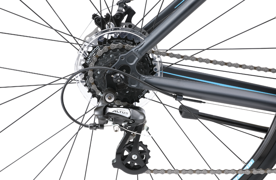Urban X1 WSD Commuter Bike Black Bikes Reid