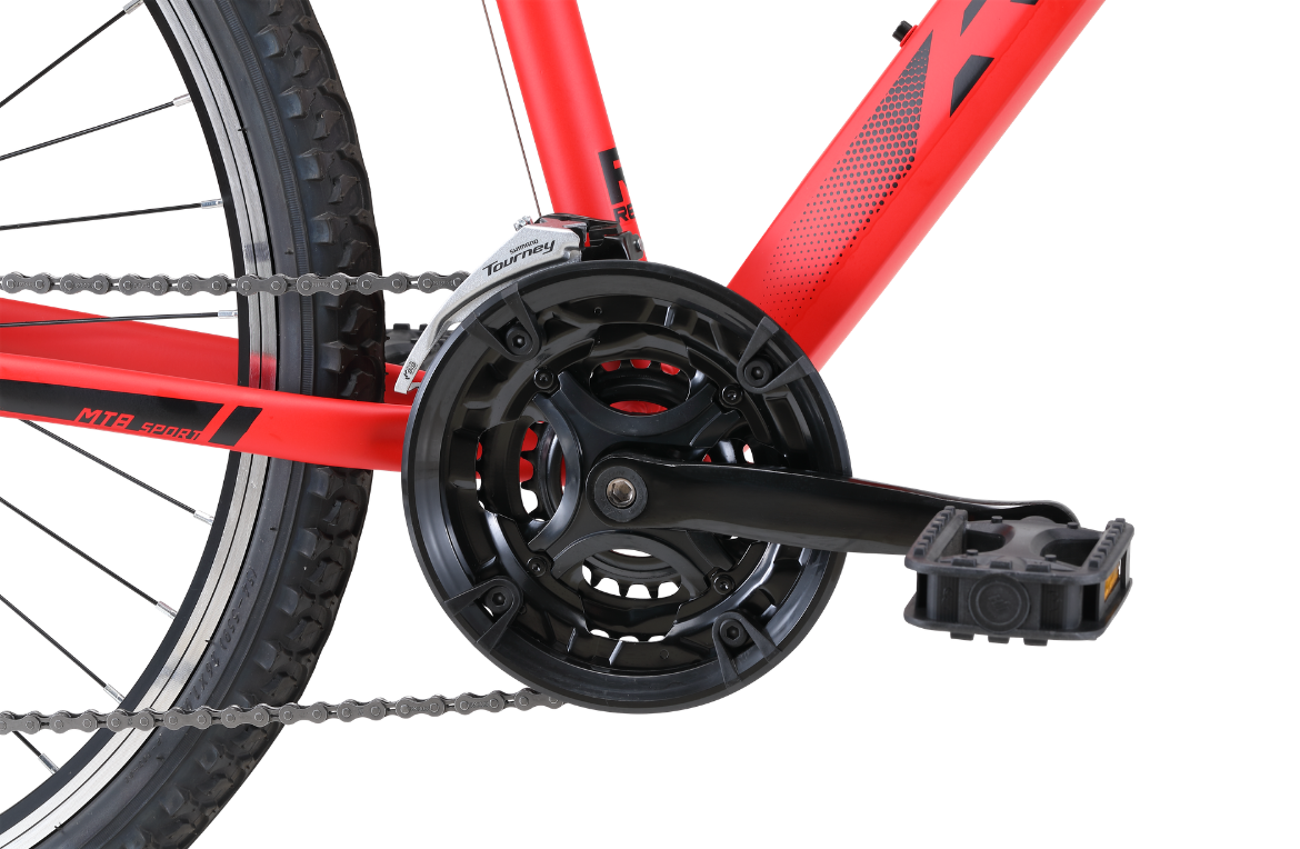 MTB Sport Mountain Bike Red Bikes Reid