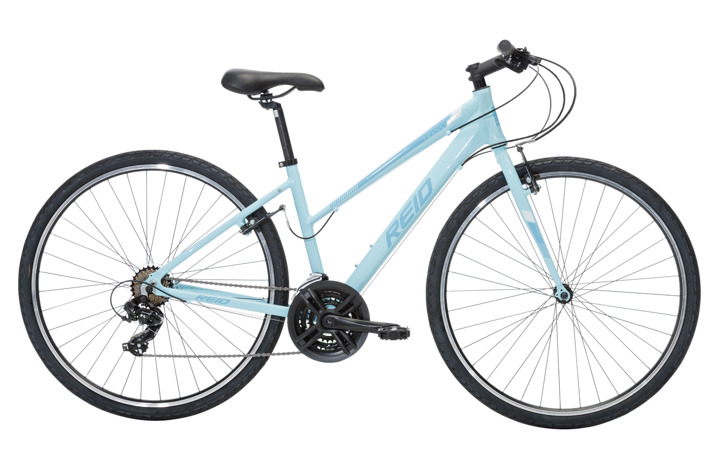 Transit WSD Commuter Bike Baby Blue Bikes Reid