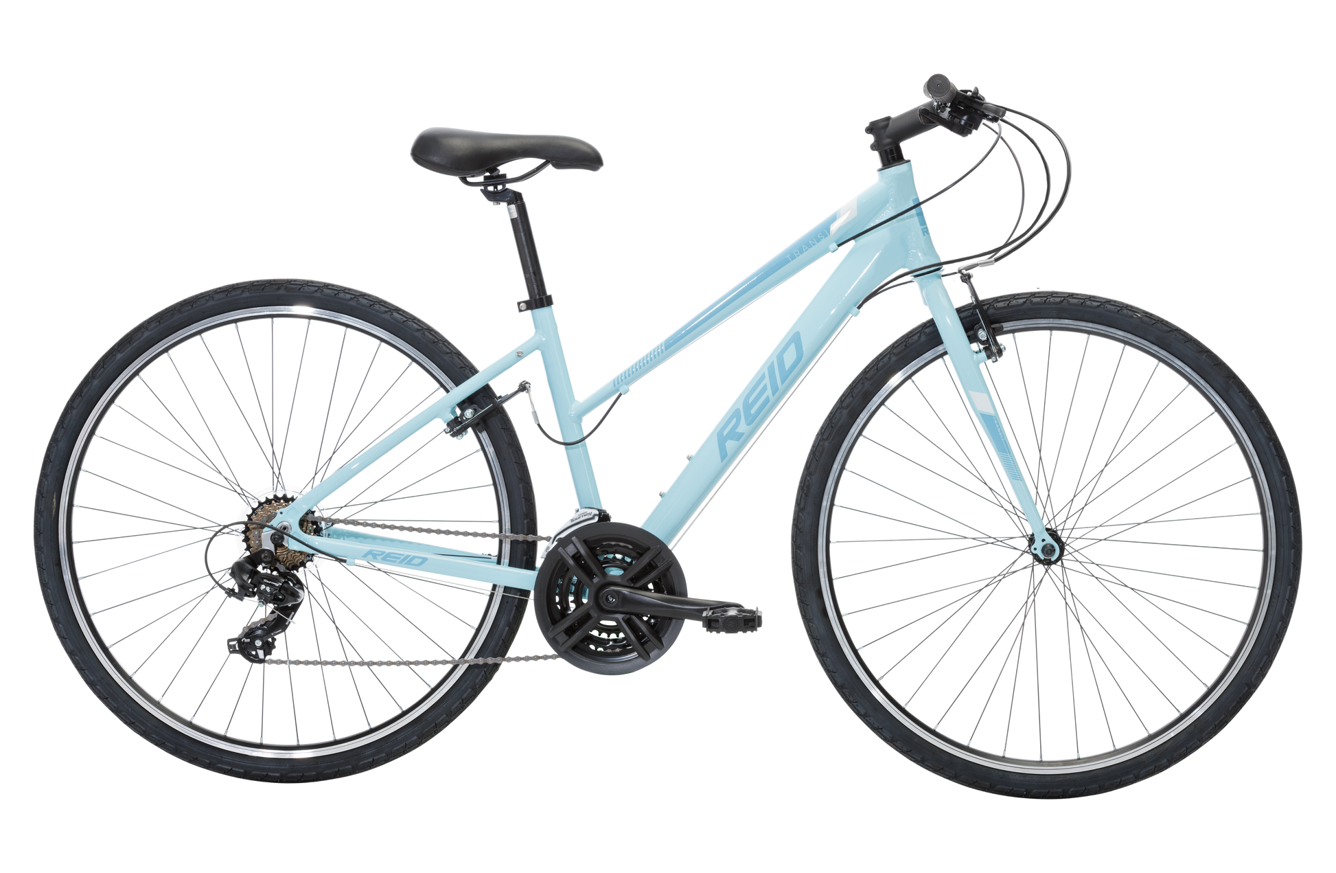 Transit WSD Commuter Bike Baby Blue Bikes Reid