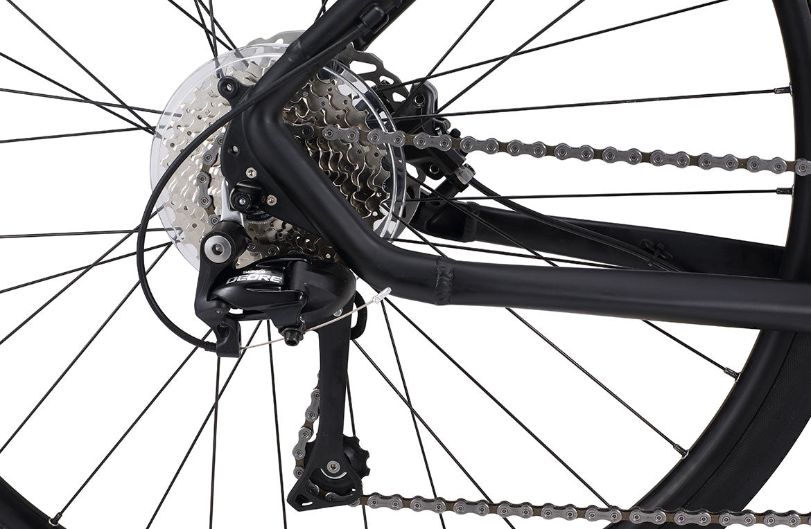 Urban X3 Commuter Bike Black Bikes Reid