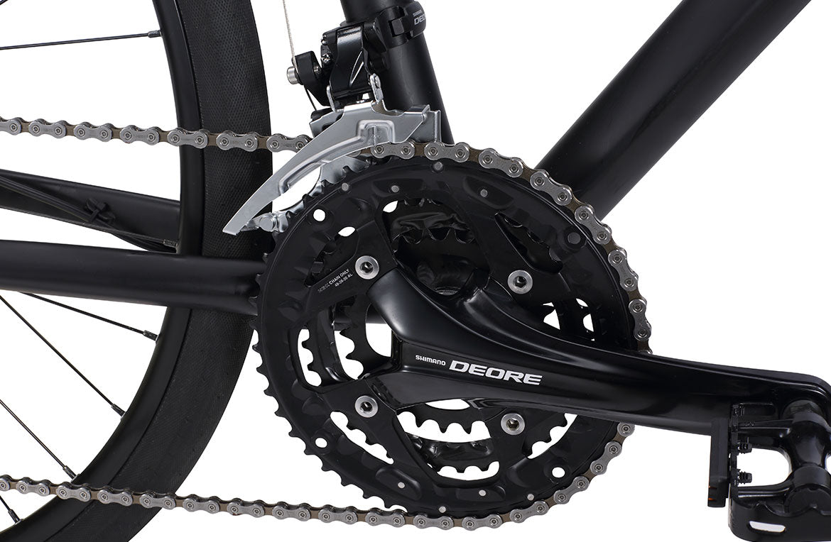 Urban X3 Commuter Bike Black Bikes Reid