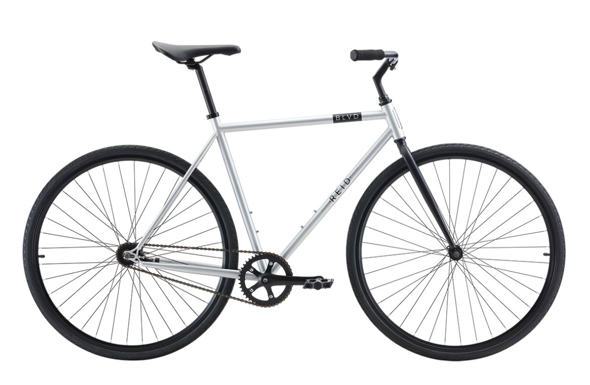 BLVD Singlespeed Bike Light Grey