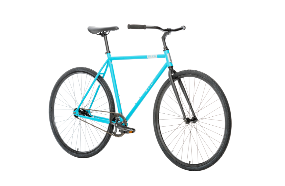 BLVD Singlespeed Bike Aqua Bikes Reid
