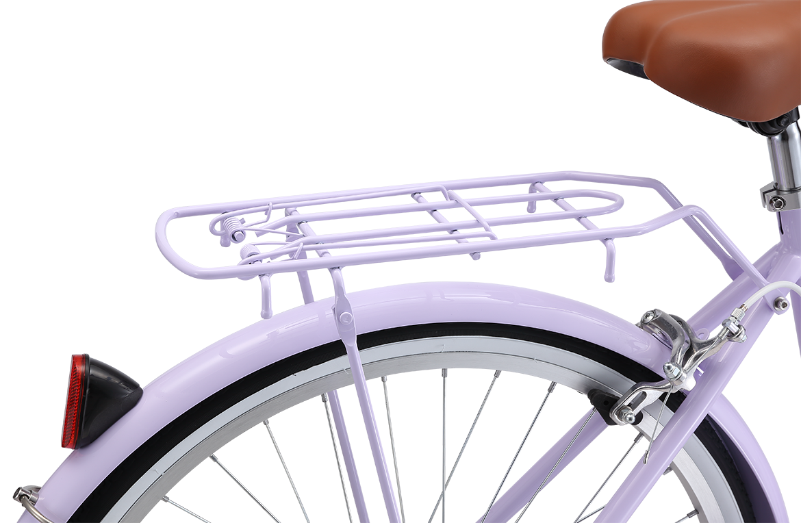 Girls Classic Petite 24" Vintage Bike Lavender Bikes Reid