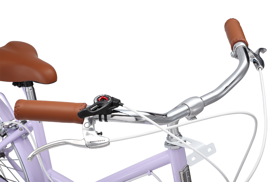Girls Classic Petite 24" Vintage Bike Lavender Bikes Reid