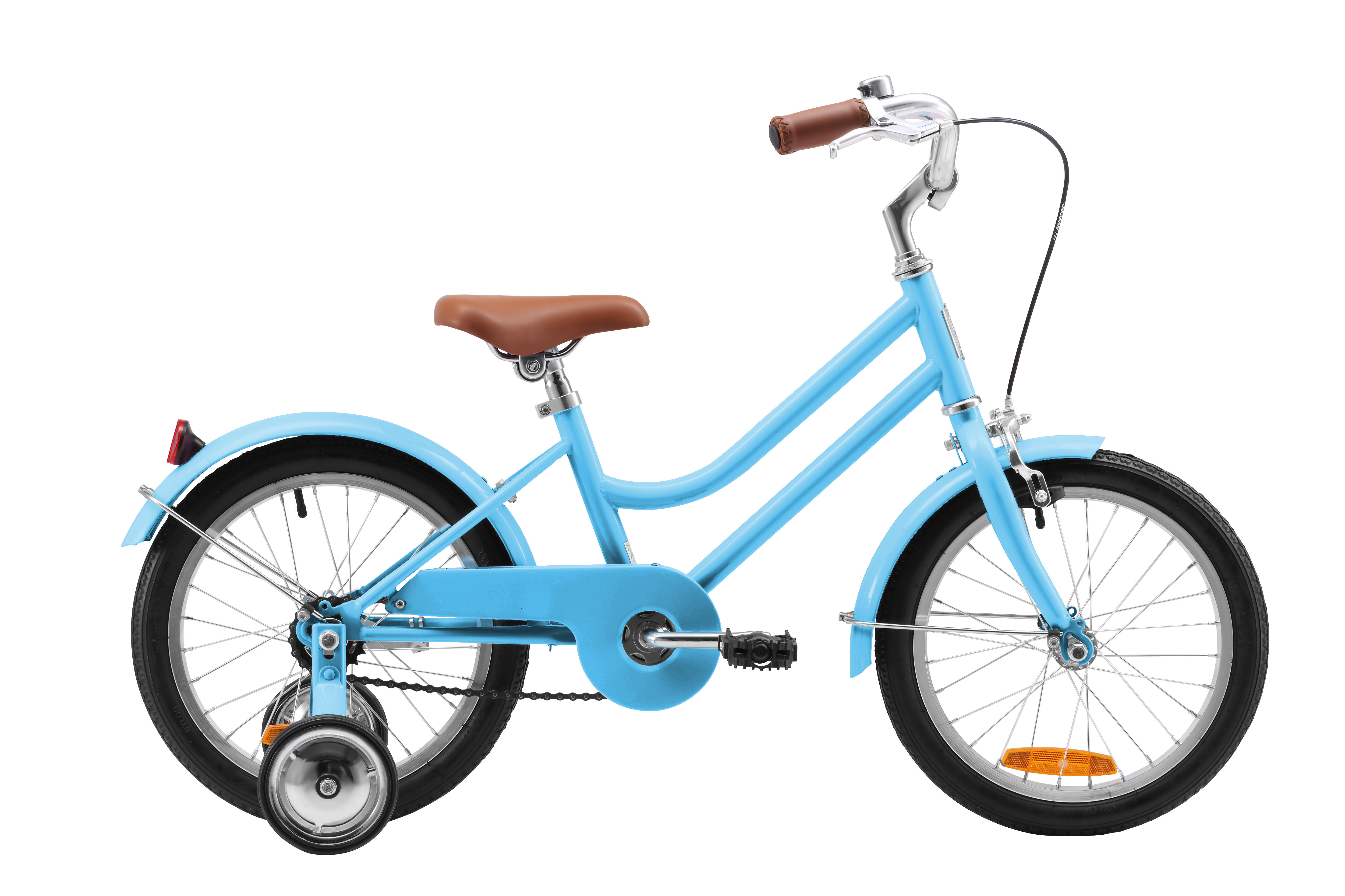 Girls Classic 16" Kids Bike Baby Blue Bikes Reid