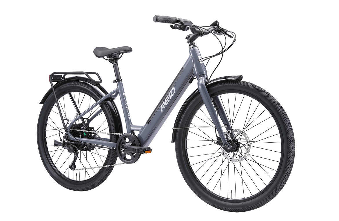 Blacktop 1.0 Step Through USA eBike MY24 Charcoal Bikes Reid