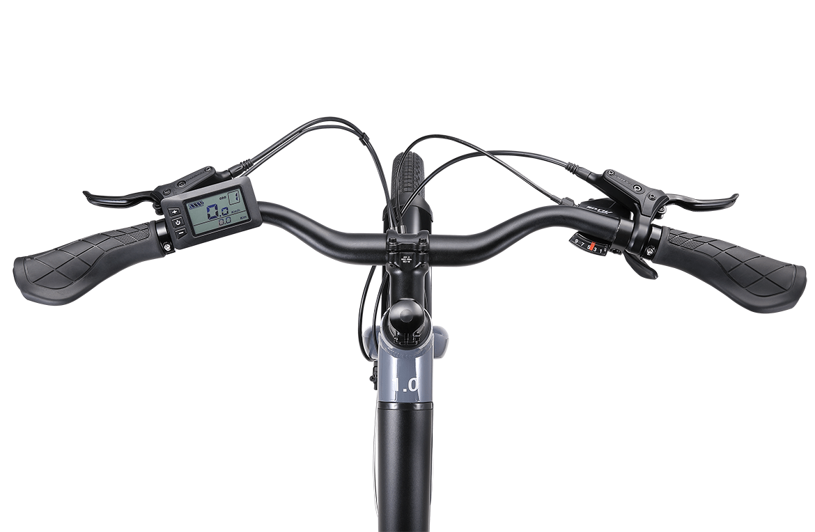 Blacktop 1.0 Step Through USA eBike MY24 Charcoal Bikes Reid