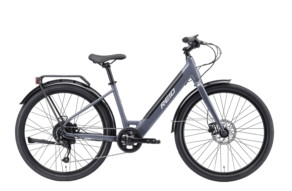 Blacktop 1.0 Step Through USA eBike MY24 Charcoal Bikes Reid