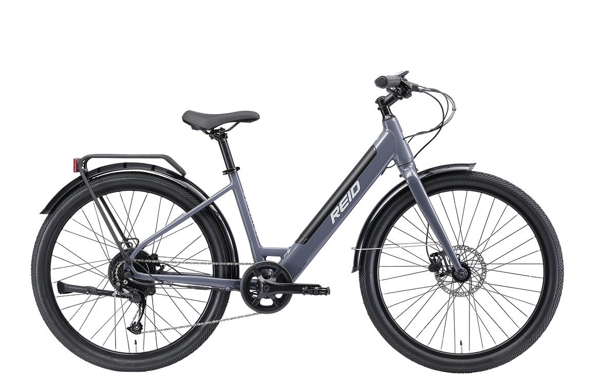 Blacktop 1.0 Step Through eBike Grey eBikes Reid