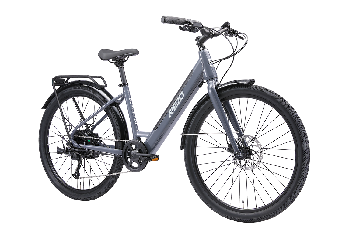 Blacktop 1.0 Step Through eBike Grey eBikes Reid