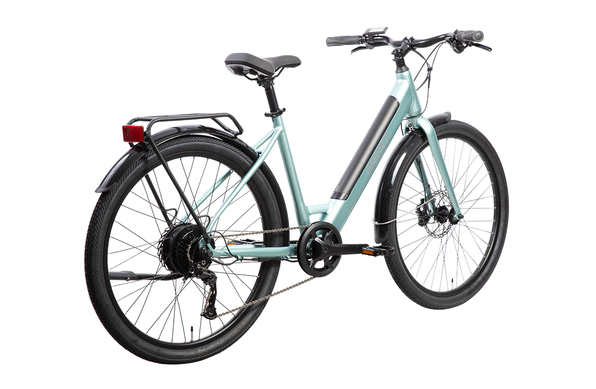 Blacktop 1.0 Step Through eBike Iced Mint eBikes Reid