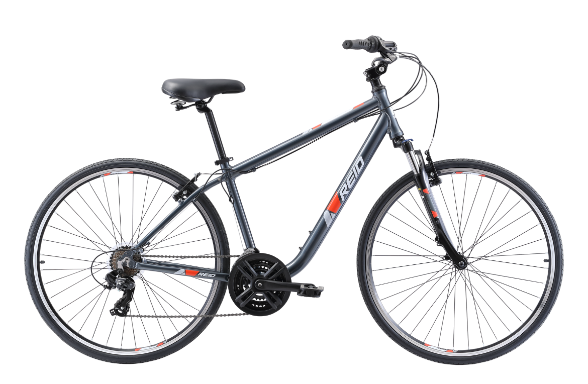 Comfort 2 Commuter Bike 2020 Charcoal Bikes Reid