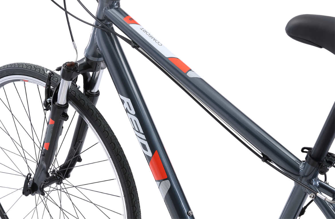 Comfort 2 Commuter Bike 2020 Charcoal Bikes Reid
