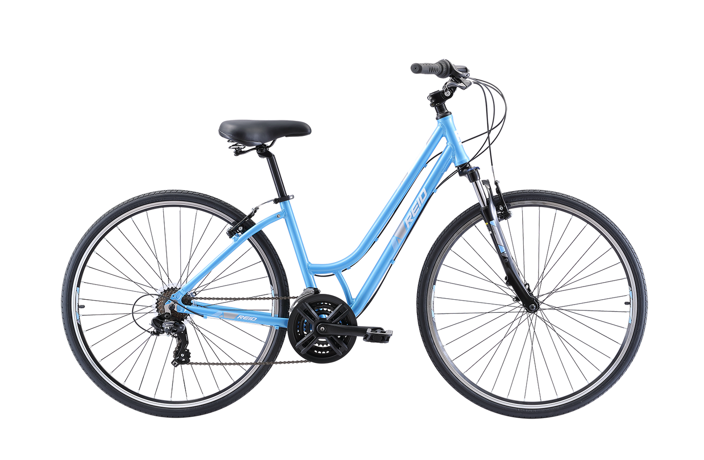 Comfort 2 Step Through Commuter Bike 2020 Light Blue Bikes Reid