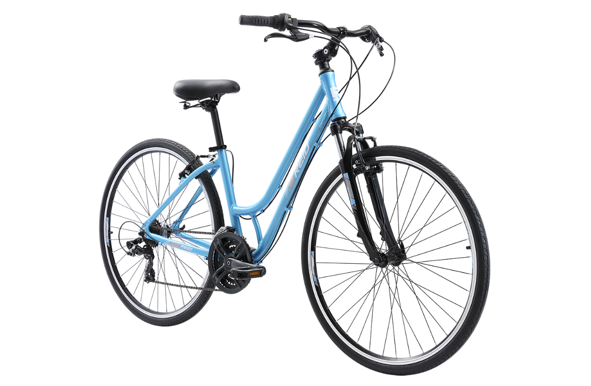 Comfort 2 Step Through Commuter Bike 2020 Light Blue Bikes Reid