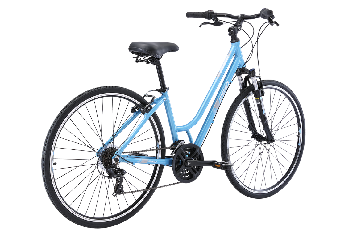 Comfort 2 Step Through Commuter Bike 2020 Light Blue Bikes Reid
