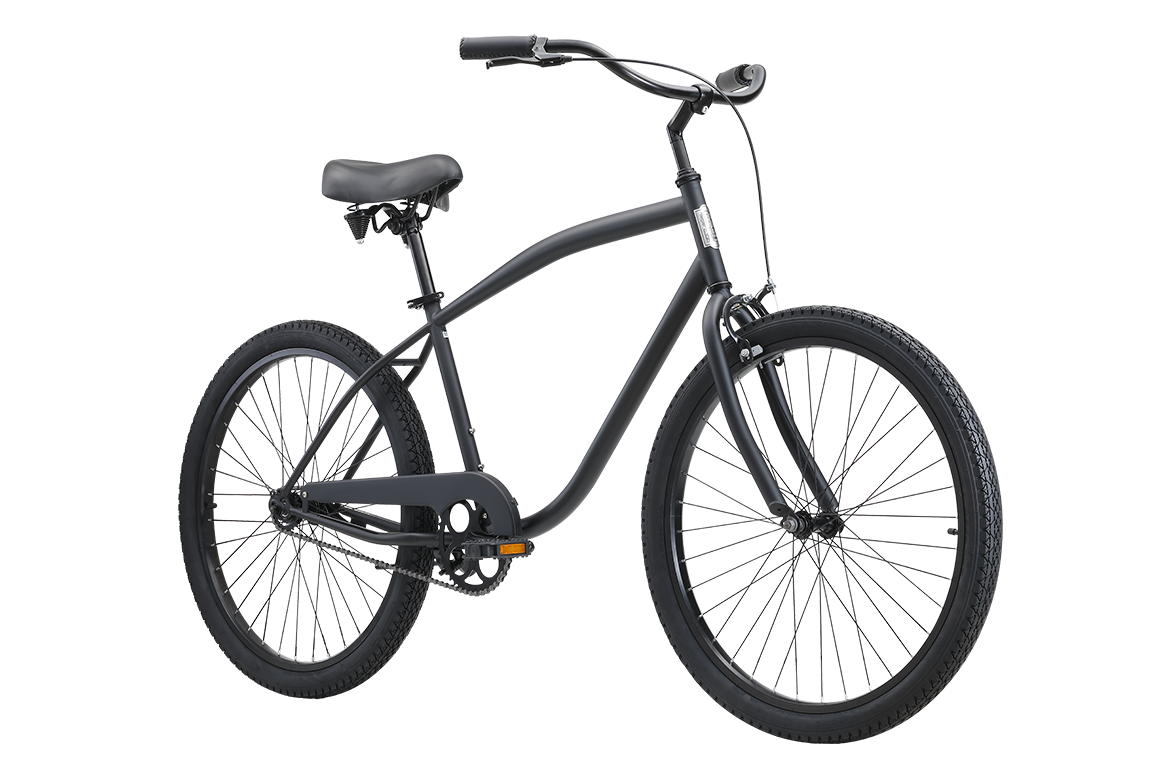 Gents Cruiser 27.5" Vintage Bike Black Bikes Reid