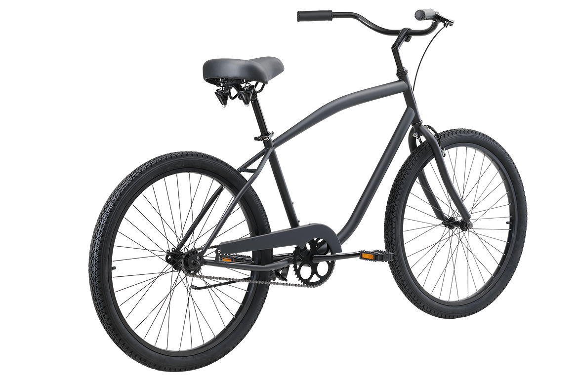 Gents Cruiser 27.5" Vintage Bike Black Bikes Reid