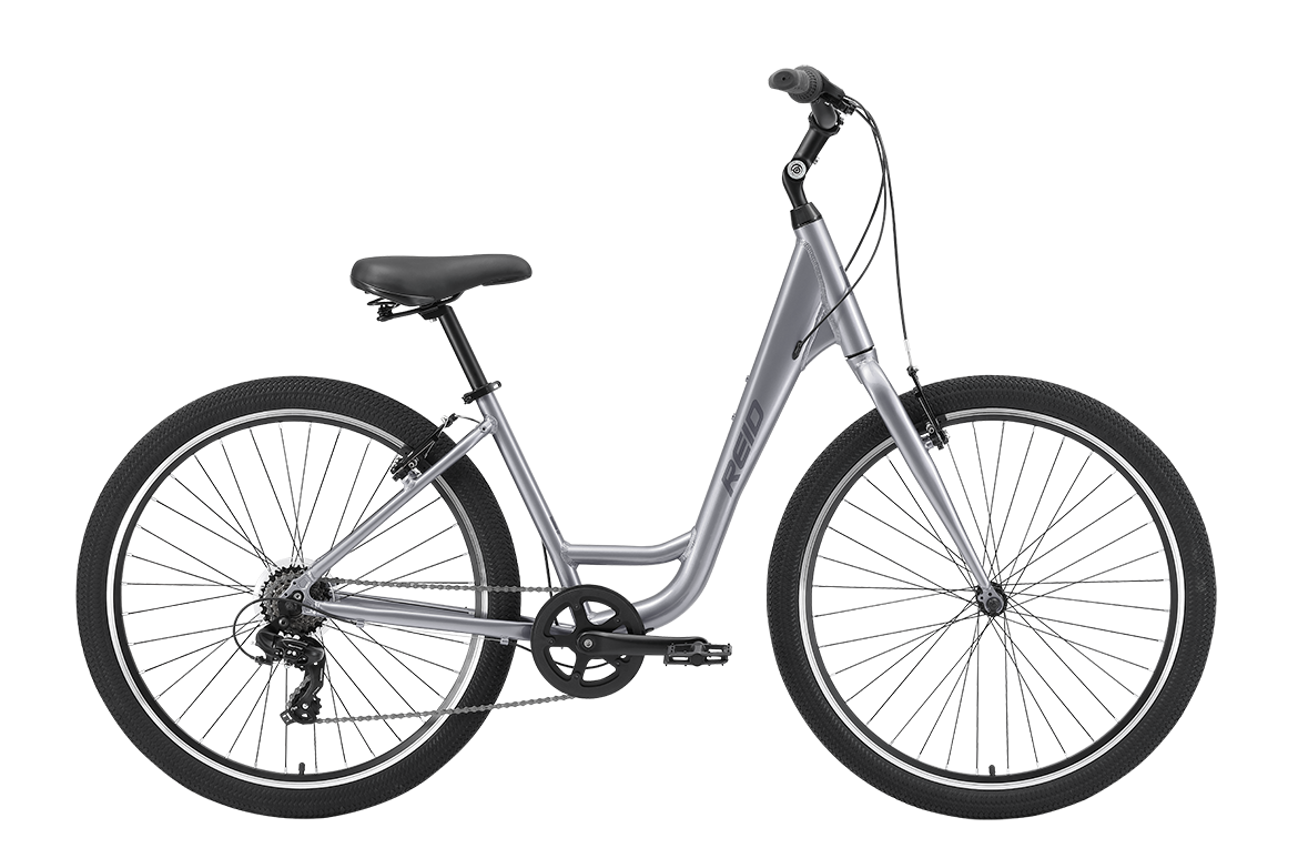 Comfort 1 Step Through Commuter Bike Silver