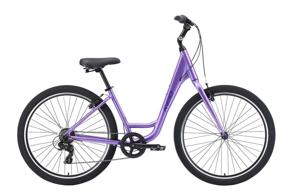 Comfort 1 Step Through Commuter Bike Purple