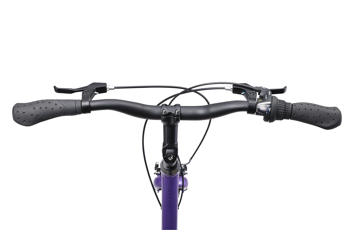 Comfort 1 Step Through Commuter Bike Purple Bikes Reid