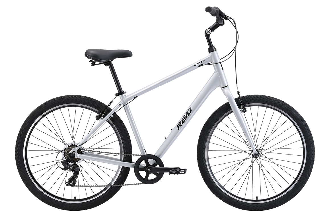 Comfort 1 Commuter Bike Grey Bikes Reid