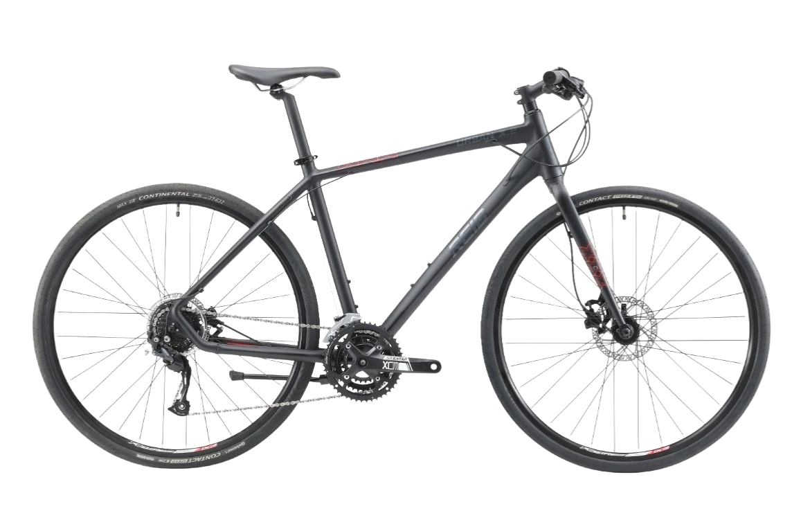 Urban X2 Commuter Bike Black