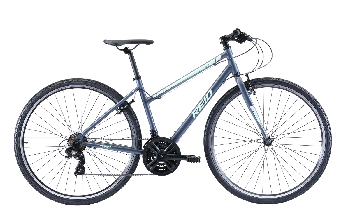 Transit WSD Commuter Bike Charcoal Bikes Reid