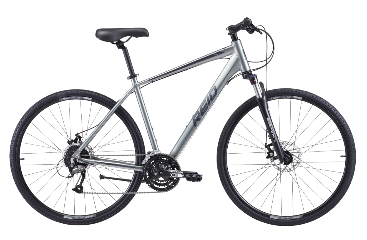 City 3 Commuter Bike Grey Bikes Reid
