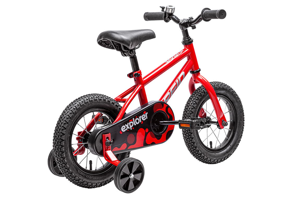 Explorer 12" Pedal Bike MY25 Kids Bike Red