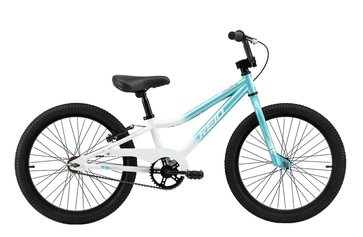 Girls Explorer S 20" Coaster Edition Kids Bike Aqua Bikes Reid