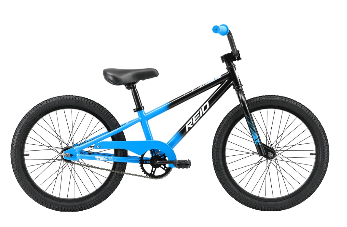 Boys Explorer S 20" V-Brake Edition Kids Bike Blue/Black Bikes Reid