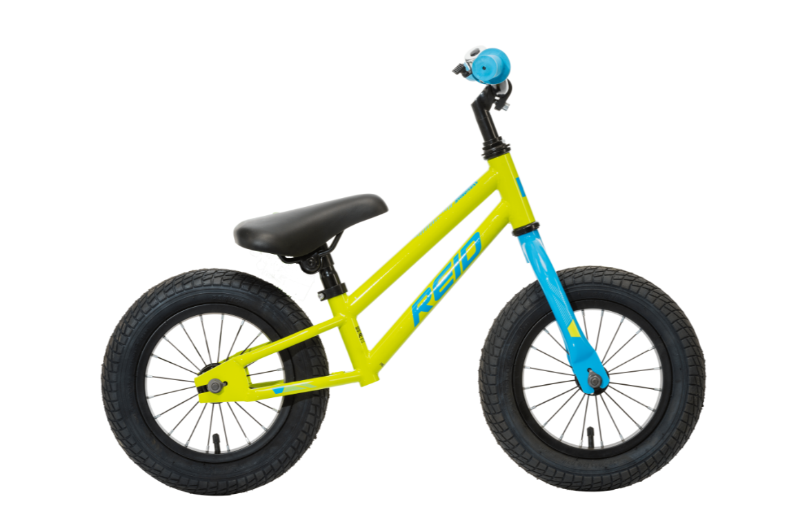 Explorer S Balance Kids Bike Fluro Yellow Bikes Reid