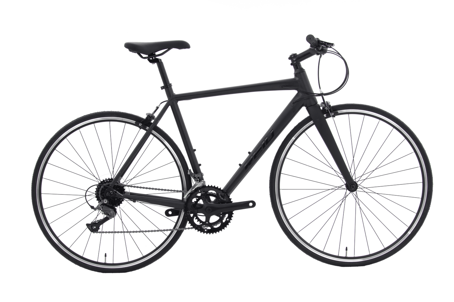 Falco Sport Flat Bar Road Bike MY23 Black Bikes Reid